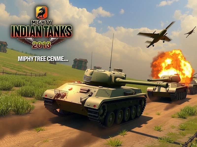 Mighty Indian Tanks Game Screenshot